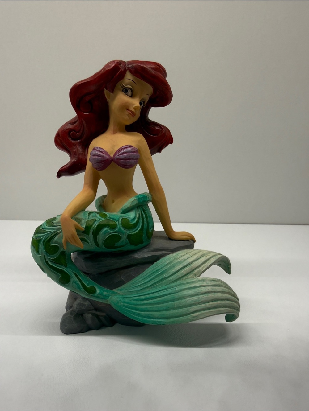 EUC Disney Traditions by Jim Shore – Ariel Sitting on Rock Figurine no box